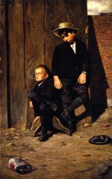 Behind The Fence Artwork by Joseph Kleitsch