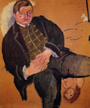 Portrait of William Howard Artwork by Jules Pascin