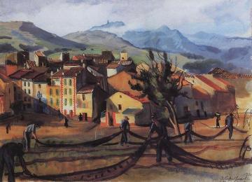 Collioure Artwork by Zinaida Serebriakova