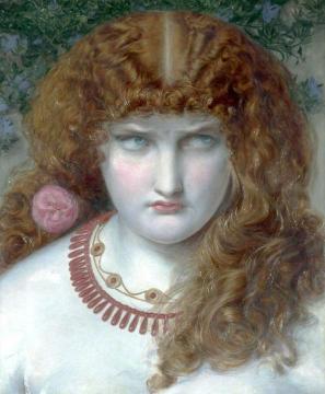 Helen Of Troy Artwork by Anthony Frederick Sandys