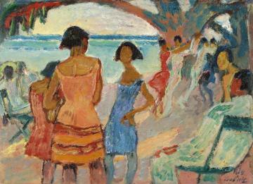 Dance on Paqueta Artwork by Leo Putz