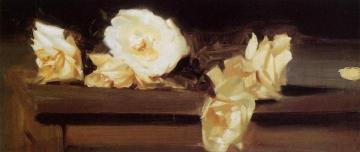Roses Artwork by John Singer Sargent