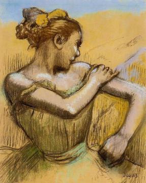 Torso of a Dancer Artwork by Edgar Degas