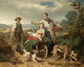 The Promenade Artwork by Theodore Gerard