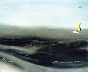 Le Plan des Sources Artwork by Yves Tanguy