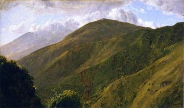 Scene in the Blue Mountains, Jamaica Artwork by Frederic Edwin Church