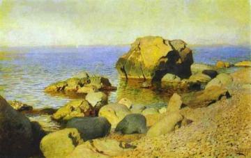 Seashore. The Crimea Artwork by Isaac Ilich Levitan
