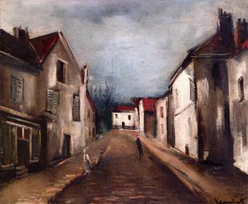 Village Artwork by Maurice De Vlaminck