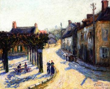 Village Scene Artwork by Francis Picabia