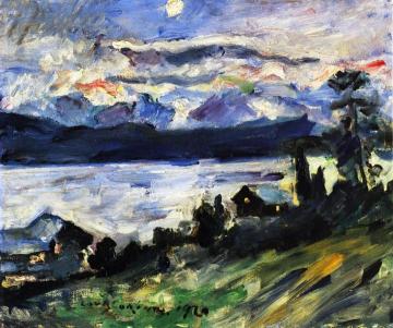 The Walchensee on Saint John's Eve Artwork by Lovis Corinth