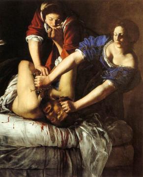 Judith Beheading Holofernes Artwork by Artemisia Gentileschi