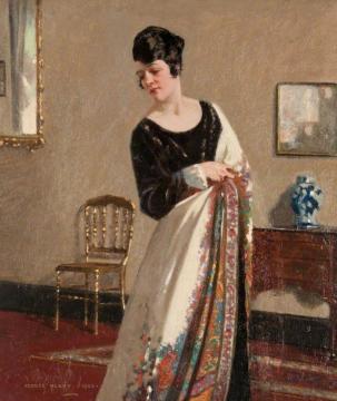 The Paisley Shawl Artwork by George Henry