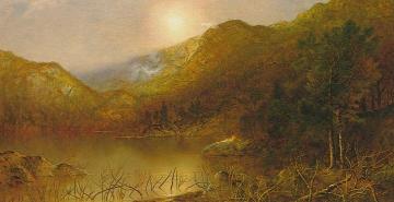 Mountain Lake Artwork by Ralph Albert Blakelock