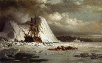 Icebound Ship Artwork by William Bradford