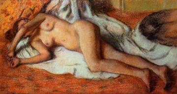 After the Bath Artwork by Edgar Degas