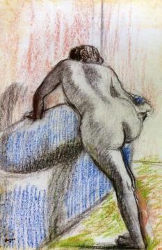 The Bath Artwork by Edgar Degas