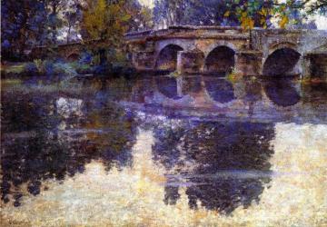 The Bridge At Grez Artwork by Robert Vonnoh