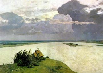 Above The Eternal Peace Artwork by Isaac Ilich Levitan