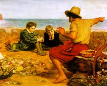 The Boyhood of Raleigh Artwork by Sir John Everett Millais