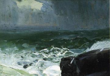Approach of Rain Artwork by George Wesley Bellows