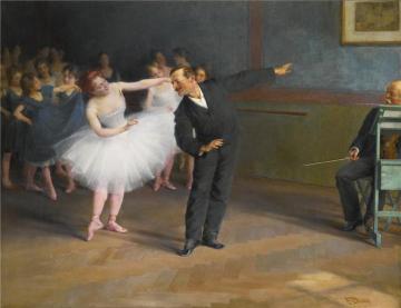 The Dancing School, Prague Artwork by Franz Dvorak
