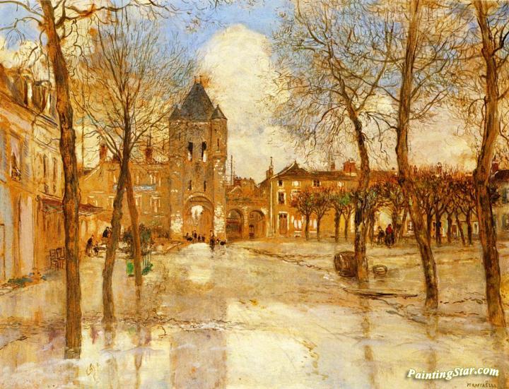 The Flood Artwork by Jean-François Raffaëlli