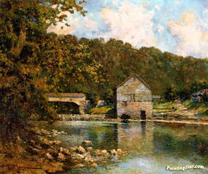 Rivermill Artwork by Paul Sawyier