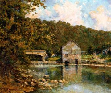 Rivermill Artwork by Paul Sawyier