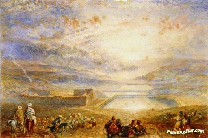 Pools of Solomon Artwork by Joseph Mallord William Turner