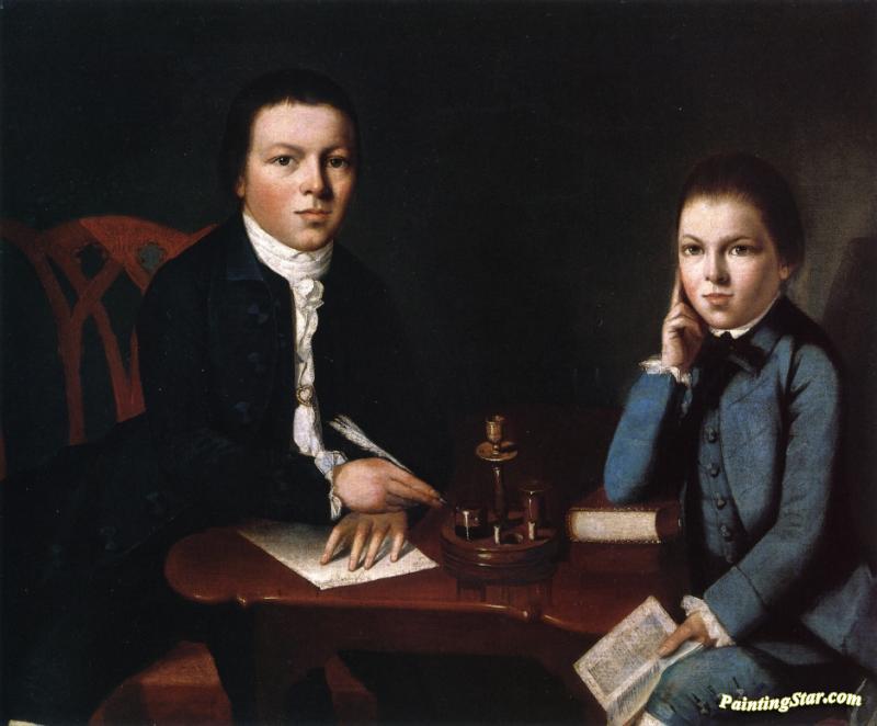Francis Malbone and His Brother Saunders Artwork by Gilbert Stuart