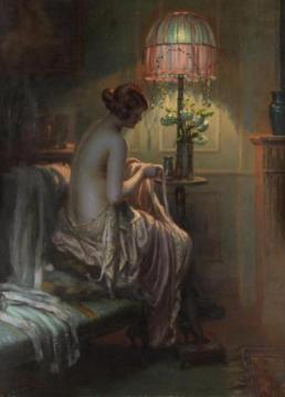 In The Boudoir Artwork by Delphin Enjolras