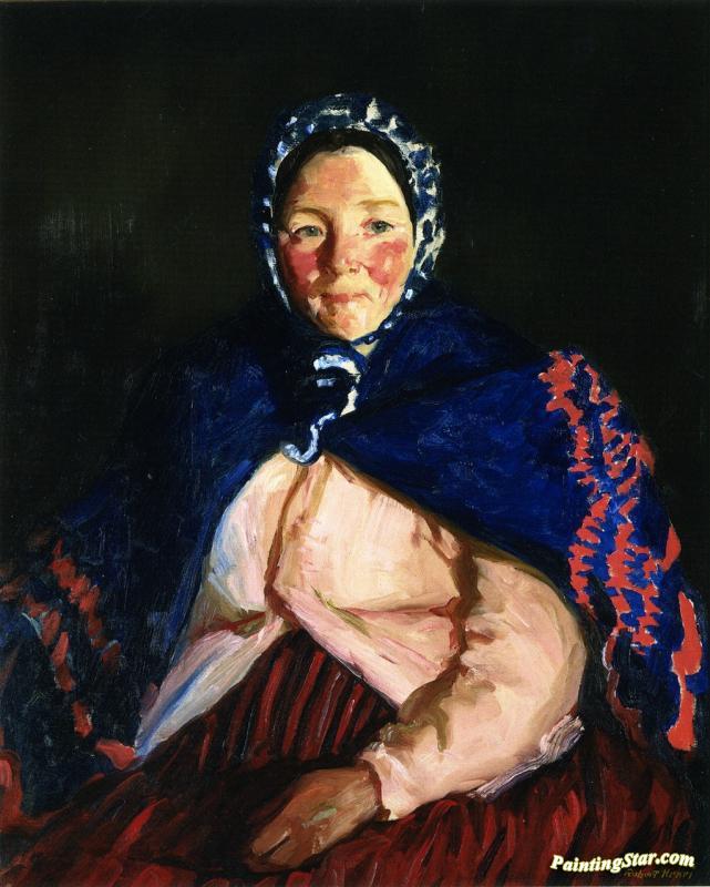 Old Johnnie's Wife Artwork by Robert Henri