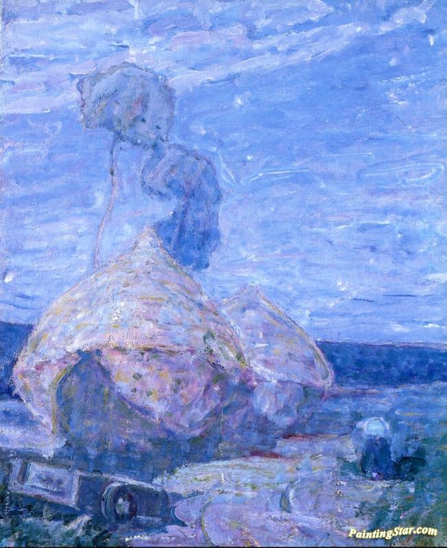 Haystacks Artwork by Henry Ossawa Tanner