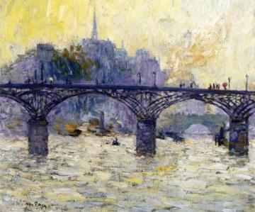 Paris, Le Pont Des Arts Artwork by Kees Van Dongen