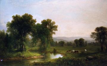 Pastoral Landscape Artwork by Asher B. Durand