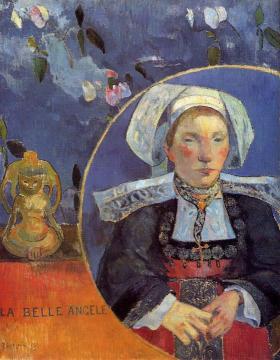 La Belle Angele Artwork by Paul Gauguin