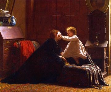 Bo Peep Artwork by Eastman Johnson