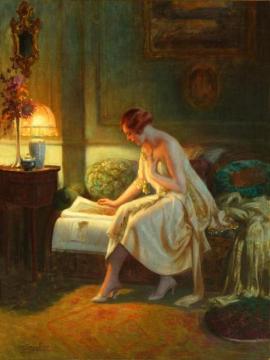 The Reader Artwork by Delphin Enjolras