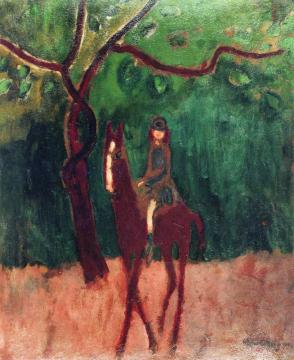 The Rider Artwork by Kees Van Dongen
