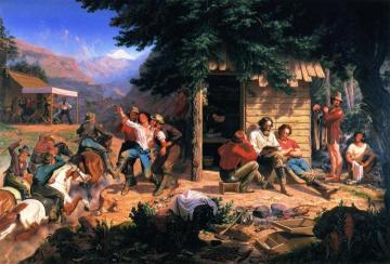 Sunday Morning In The Mines Artwork by Charles Christian Nahl