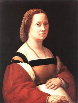 Portrait of a Woman (La Donna Gravida) Artwork by Raphael