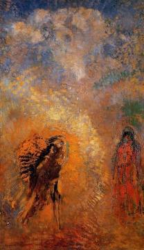 The Apparition Artwork by Odilon Redon