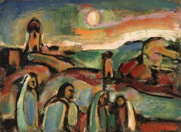 Morning Star Artwork by Georges Rouault