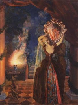 Enchantress Artwork by Konstantin Somov