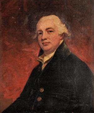 Portrait Of Robert Raikes Artwork by George Romney
