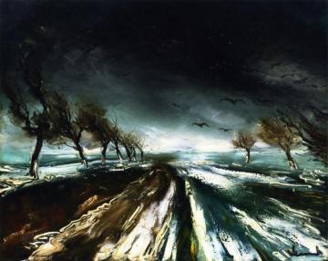 Snow In Beuce Artwork by Maurice De Vlaminck
