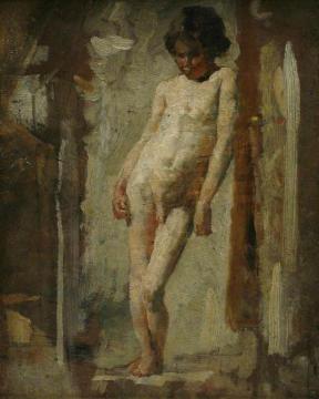 Nude Italian Boy Artwork by Henry Scott Tuke