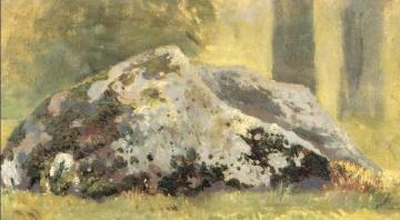 Stones (etude) Artwork by Ivan Ivanovich Shishkin