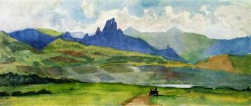 Minusinsk Steppe Artwork by Vasili Ivanovich Surikov