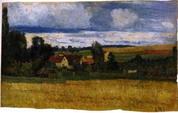 On the Outskirts of Weimar Artwork by Christian Rohlfs